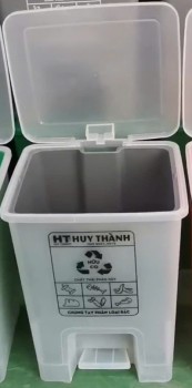 thùng rác 15 lít - bàn đạp