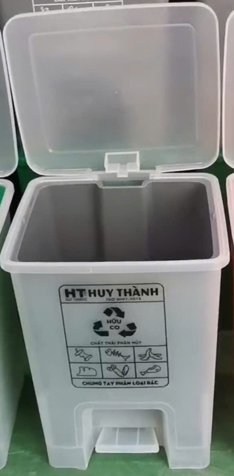 thùng rác 15 lít - bàn đạp
